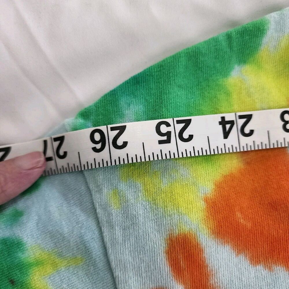 New w/out Tags Tie Dye 60s Vibe T-Shirt Gildon Unisex 3XL colorful peace symbol - Picture 11 of 15